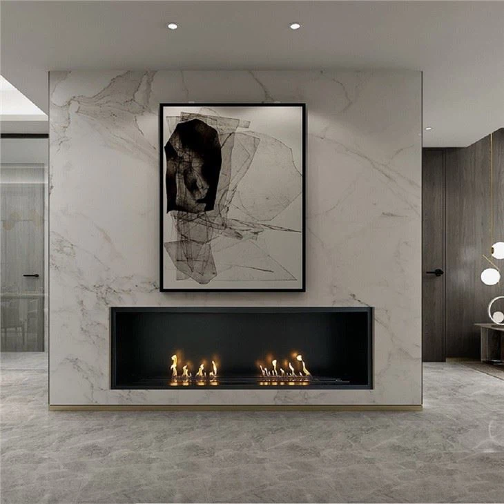 Insert de cheminée au biocarburant